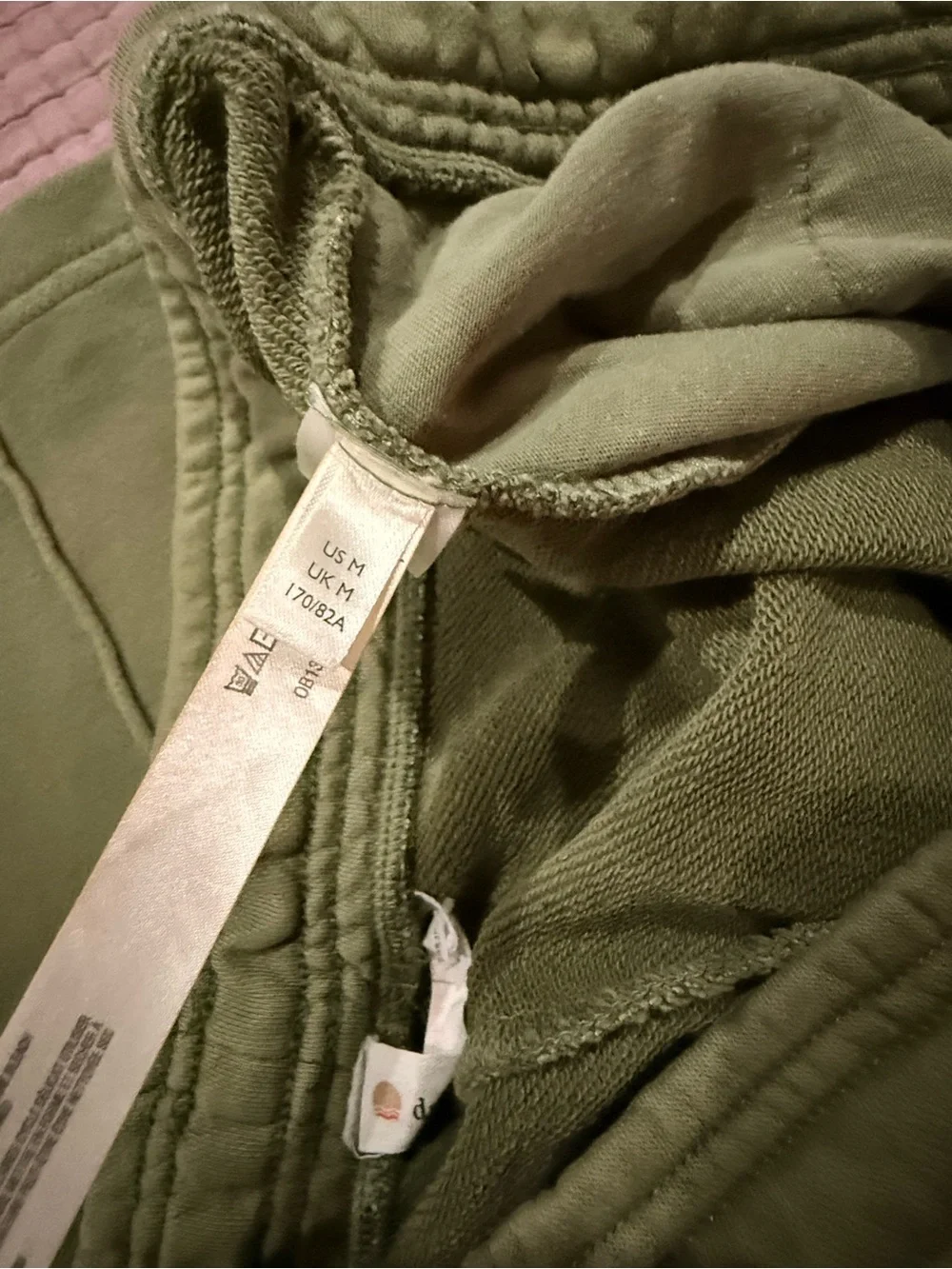 Daily Practice Cropped Olive Ankle Sweatpants - Women - Picture 5 of 6